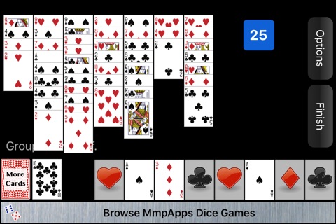 Forty-Nine Solitaire screenshot 3