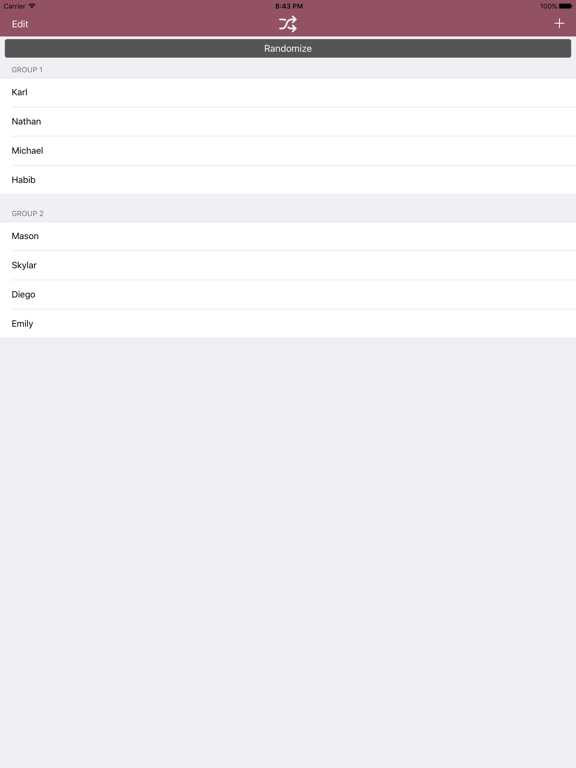 Screenshot #6 pour Pair Randomizer