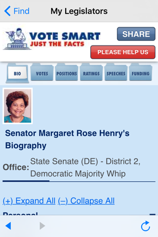 MyLegis : Delaware — Find your Legislators & Legislative Districts screenshot 3