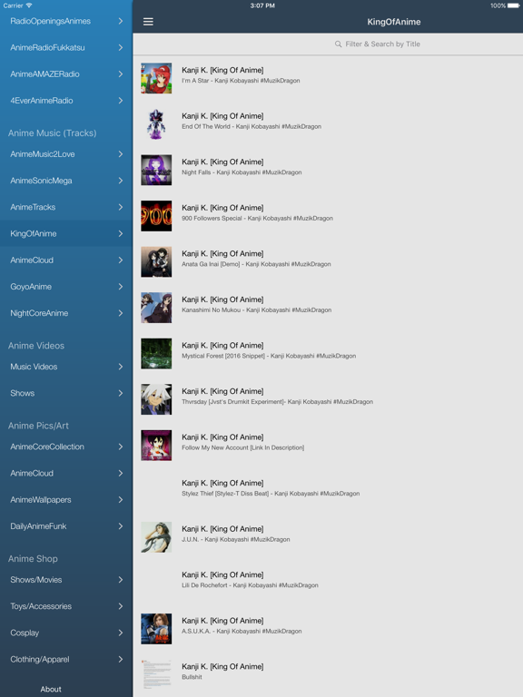 Anime News & Music, Videos & Shows Free Edition iPad screenshot 4 - News app