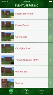guide for furniture - for minecraft pe pocket edition iphone screenshot 1