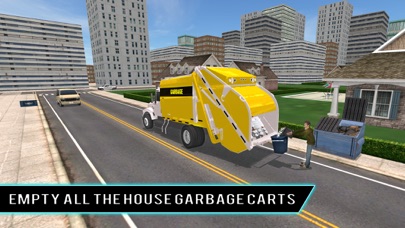 Screenshot #3 pour Real city garbage truck sim 3D