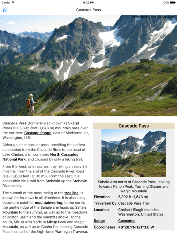 CHI Encyclopedia of U.S. National Parks iPad screenshot