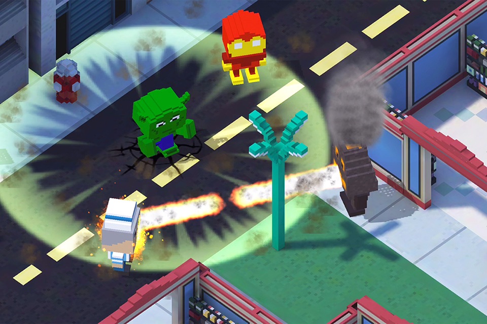 Block Battles: Heroes at War screenshot 3