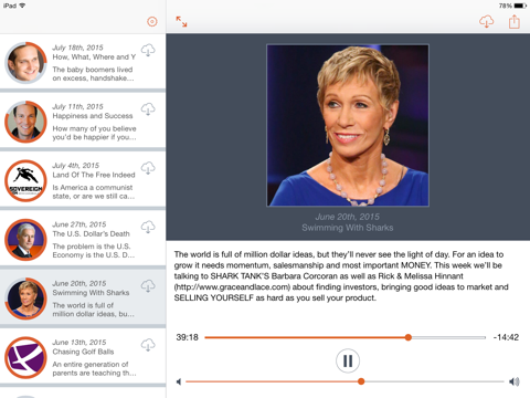 Screenshot #5 pour Rich Dad Radio Show