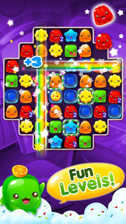 Jelly Blast - 3 match puzzle sweets crush game screenshot-0