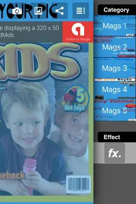 Game screenshot Mag Your Pic - Fake Magazine Cover Maker hack