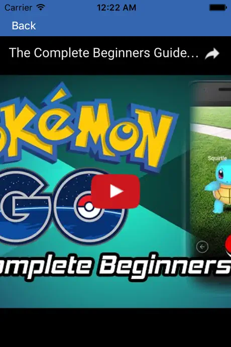 Guide for Pokémon GO - Hints, Tips, Tricks & Video's