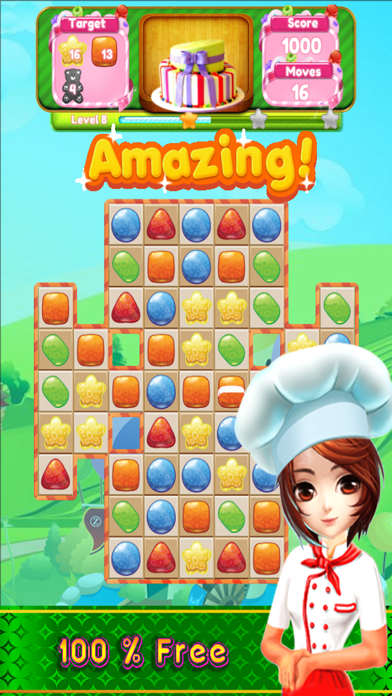Screenshot #1 pour Ma Petite Pâtisserie - Au Délicieux Beignetc : Cookie Castle Chef Bakery Mania