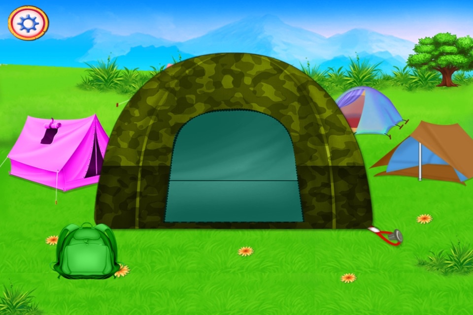 Camping Vacation Kids : summer camp games and camp activities in this game for kids and girls - FREE screenshot 2