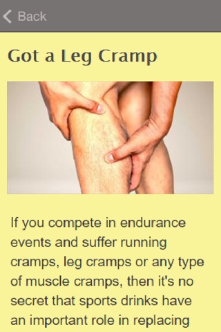 How To Get Rid Of Leg Cramps screenshot 2