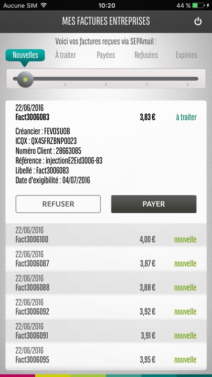 Mes Factures Entreprises