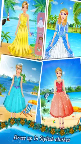 Game screenshot Princess Seaside Makeover Salon – Summer Fashion mod apk
