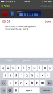 Meeting Lecture & Voice Audio Notes Record screenshot #3 for iPhone