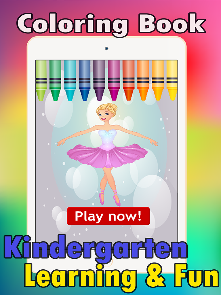 My Little Girl Coloring Book: fun with these coloring pages games free for kids screenshot 7