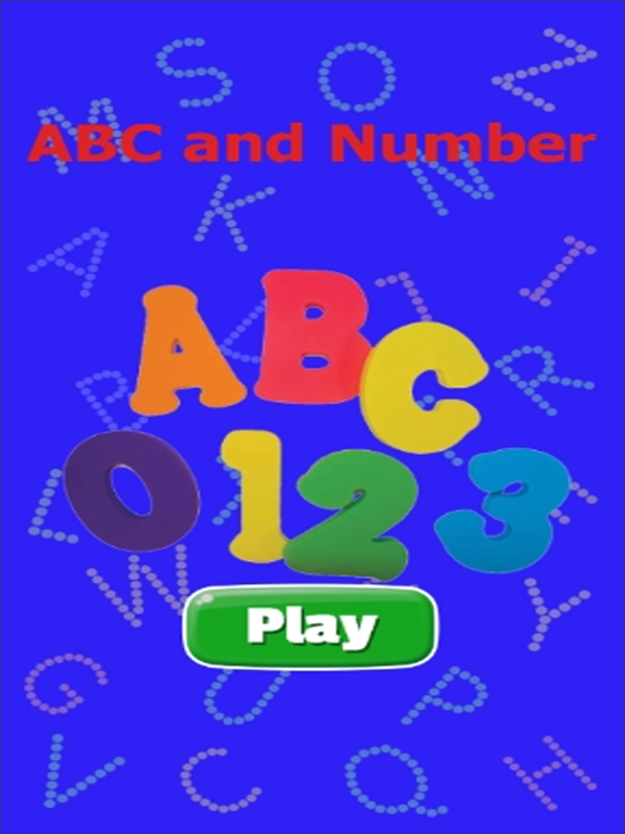 write abc and number for kids iPad screenshot