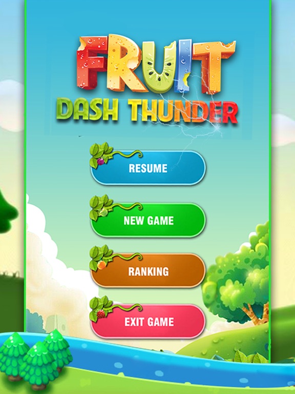 Fruit Dash Thunder iPad screenshot 5 - Games app