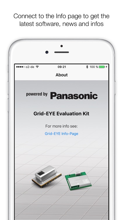 Grid-EYE - Visualize temperature data screenshot-4