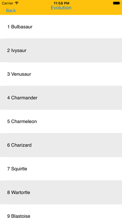 Candy Evolution Calculator For Pokémon GO iPhone screenshot 5 - Games app