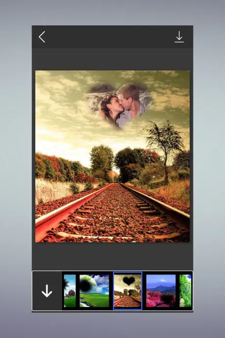 Green Hill Photo Frames - Instant Frame Maker & Photo Editor