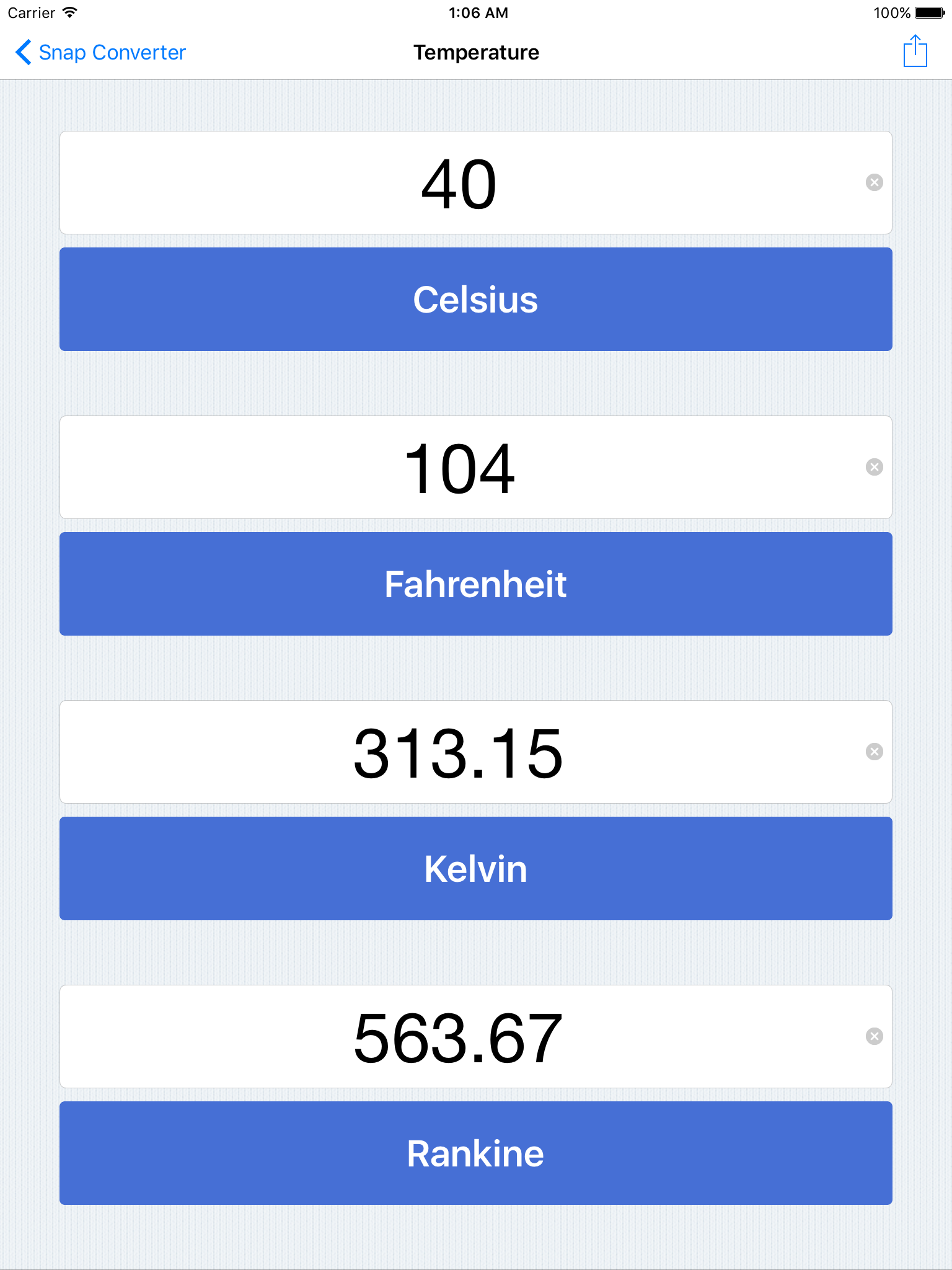 Snap Converter - Convert Units Free screenshot 8