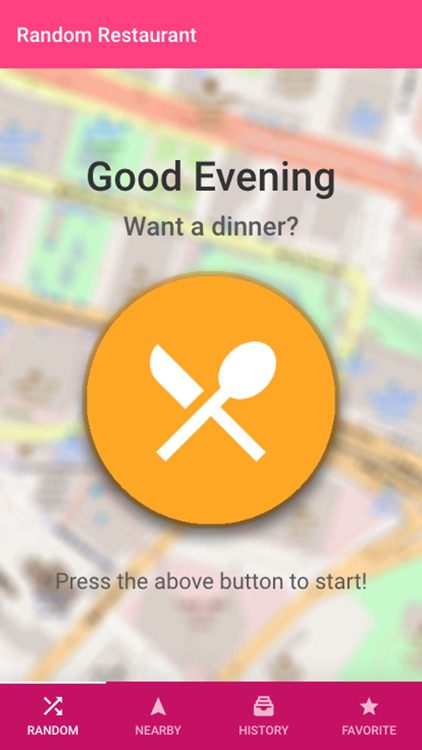 WhereDine (Random Restaurant)