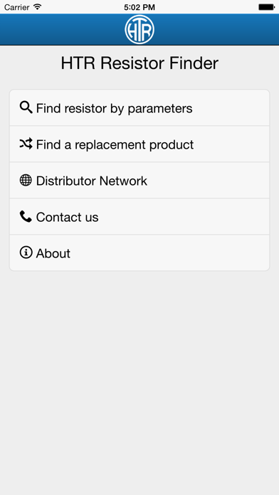 How to cancel & delete HTR Resistor Finder from iphone & ipad 1