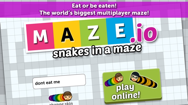 Maze.io - Snakes in a Maze!!