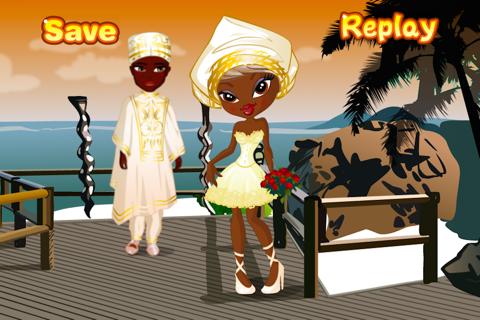 African Bride Dress Up screenshot 2