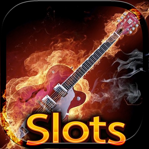 Rockstar Real Guitar Slots - Spin the casino rock band wheels to win kanye west hero edition iOS App