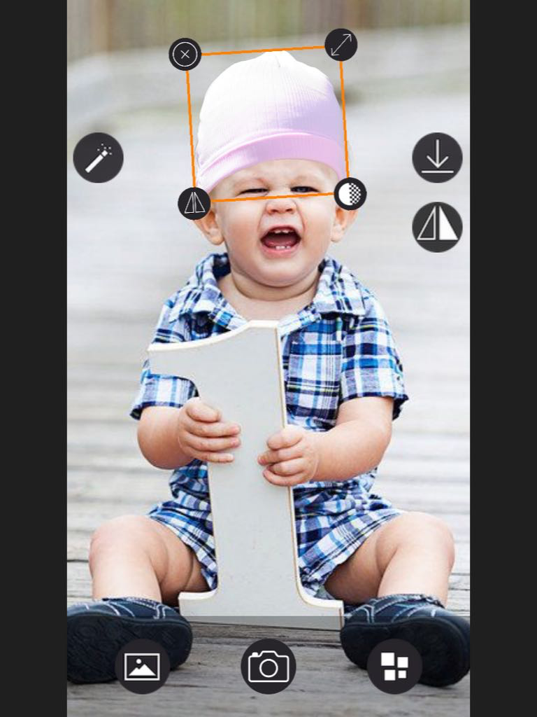 Baby Hat Photo Booth - Photo editor