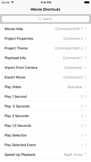 Shortcut: iMovie Edition(圖1)-速報App