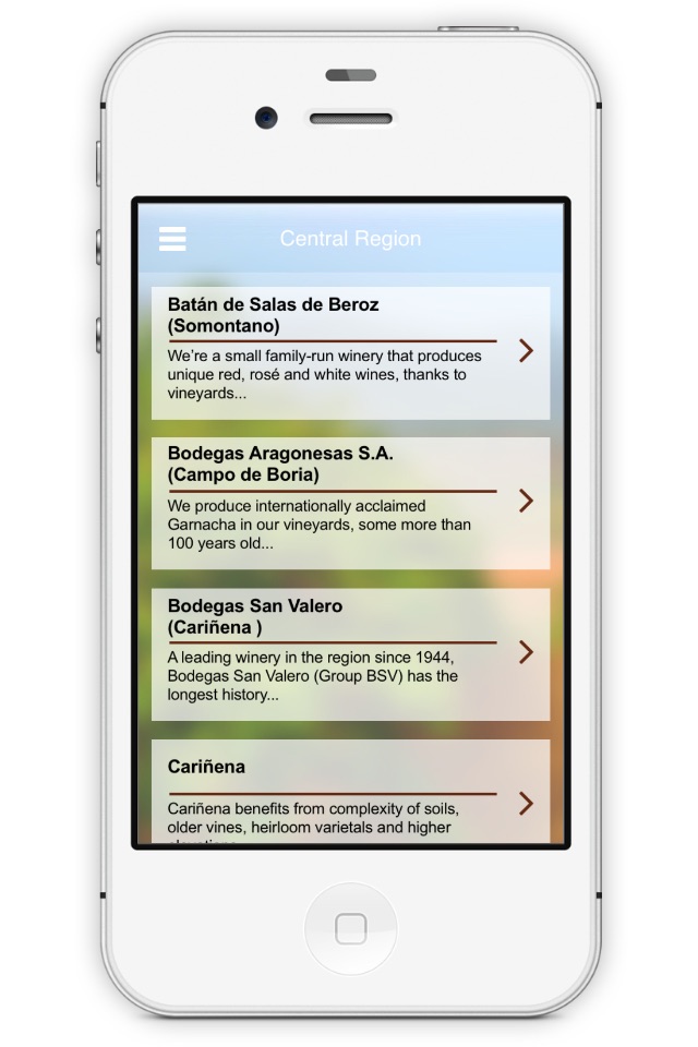 Spain Winery Guide screenshot 2