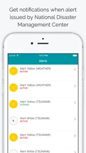 Disaster Watch screenshot #1 for iPhone