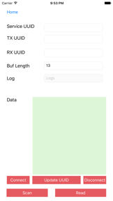 Bluetooth BLE Utility Pro screenshot