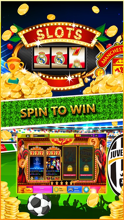 Football Slots Of UEFA Champions League:Free Game Casino 777 HD