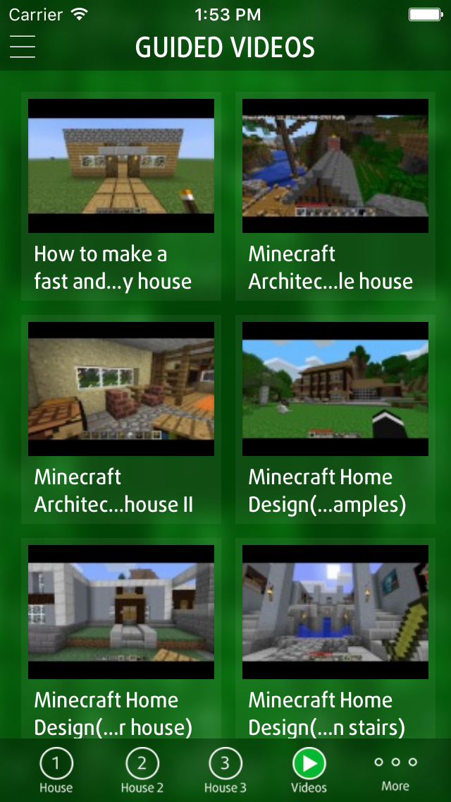 Guide for Building House - for Minecraft PE Pocket Edition