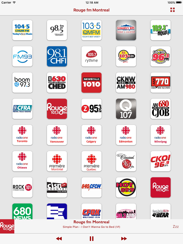 Radio Canada: Top Radios screenshot 3