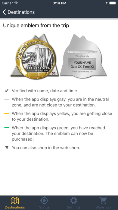 Screenshot #2 pour I Have Been There