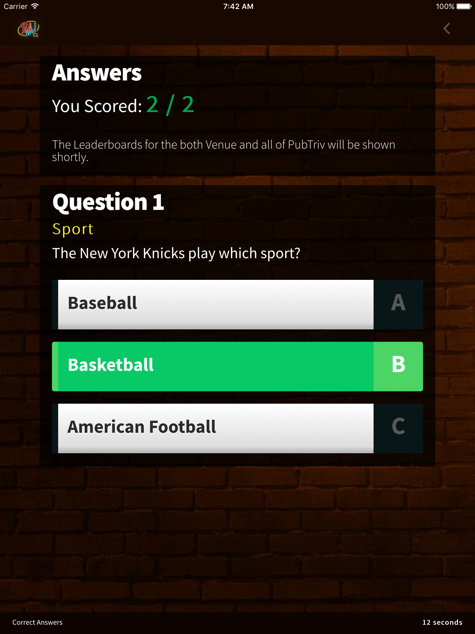 PubTriv screenshot 9