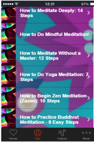 How to Meditate - Learn the Different Meditation Techniques for Relaxation screenshot 2