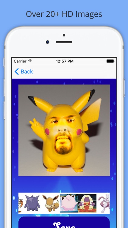 Poke Face - Snap Your Face On Pokemon Characters
