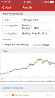 wolfram stock trader's professional assistant iphone screenshot 2