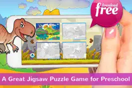 Game screenshot Dinosaurs Jigsaw Puzzles Free For Kids & Toddlers! hack