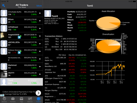 Stock Wars - Virtual Investingのおすすめ画像5