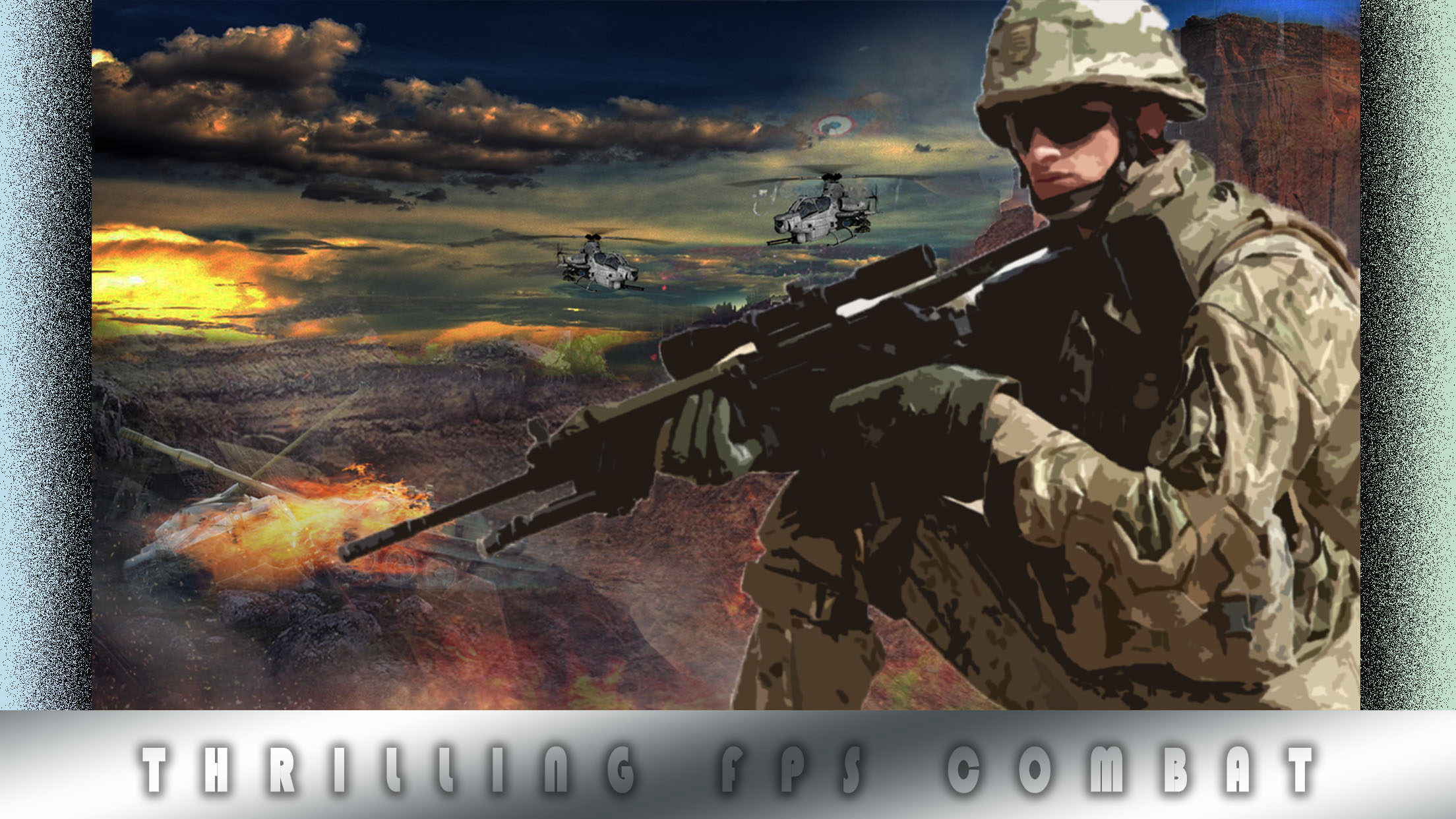 Military Sniper War - Army Attack to kill & Shoot the Enemies