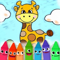 Activities of Preschool Education Paint Animals - Free Color Book, Coloring Pages For Kids!