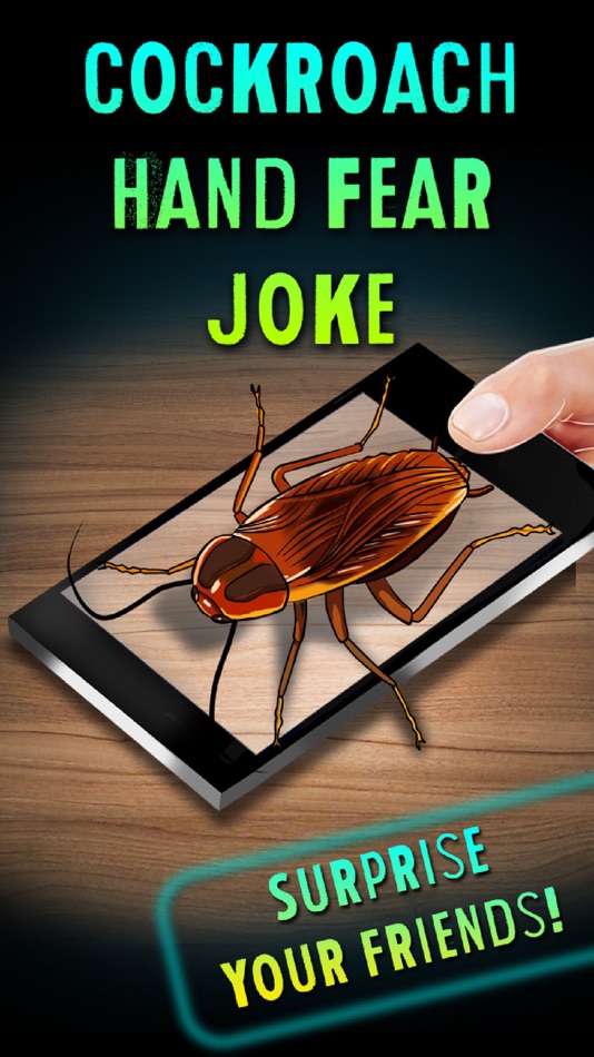 #1. Cockroach Hand Fear Joke (iOS) 由: Stepan Ivanov