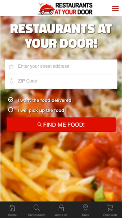 Restaurants At Your Door Restaurant Delivery Service