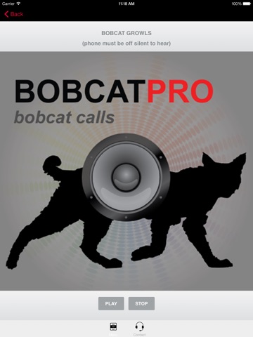 Bobcat Hunting Calls - With Bluetooth - Ad Free HD screenshot 2